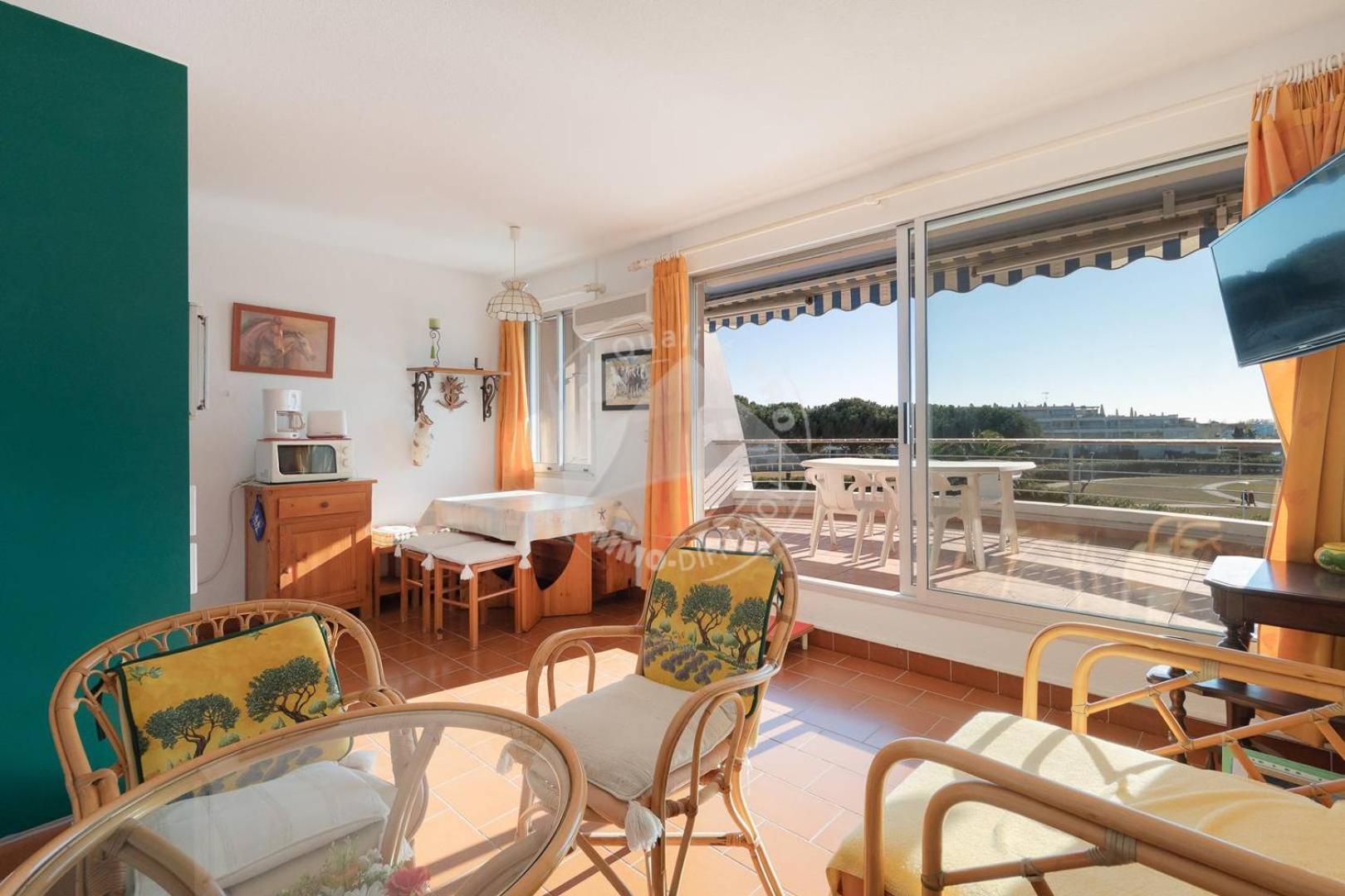 As4269 - Studio Cabine Direct Sur Plage Vue Mer Et Parking Prive Et Numerote 勒格罗-迪鲁瓦 外观 照片